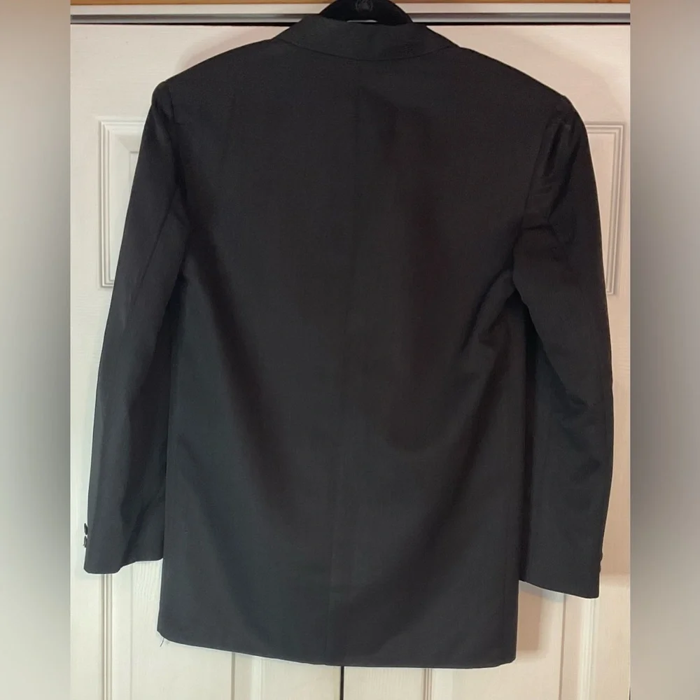 Boys Black Blazer Jacket Suit Coat Size‎ 16 18